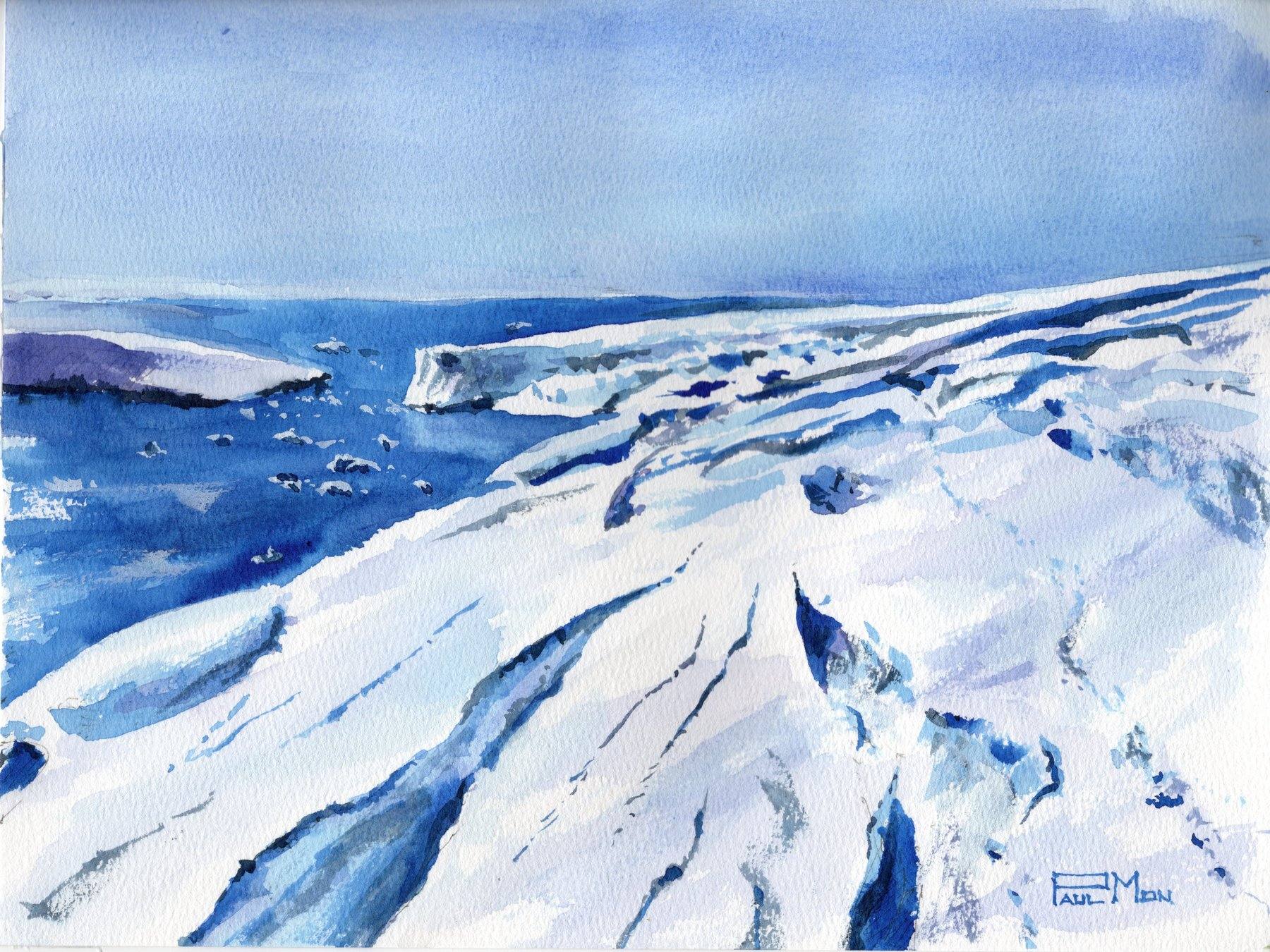 Colour Study Antarctica
